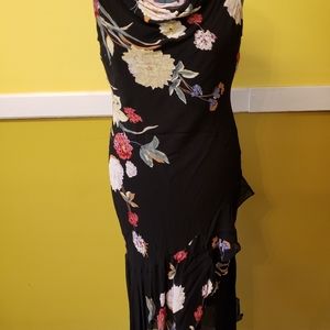 Eva Blue black dress